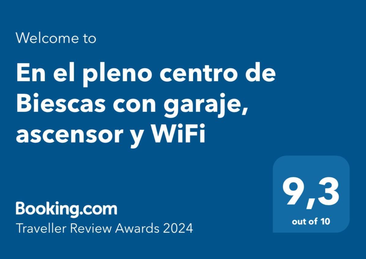 Апартаменты En El Pleno Centro De Biescas Con Garaje, Ascensor Y Wifi Экстерьер фото